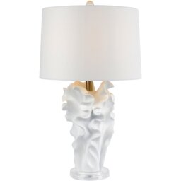 Kaira Table Lamp White - Wilko - thumbnail 1