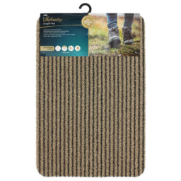 JVL Infinity Beige Scraper Door Mat 50 x 75cm - Cream - JVL Homewares - Wilko - thumbnail 4