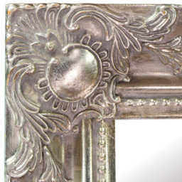 Hamilton Vintage Silver Antique Design Large Dress Mirror 167 x 76cm - MirrorOutlet - Wilko - thumbnail 6
