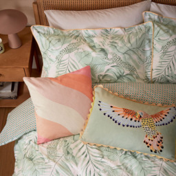 Yvonne Ellen Multicolour Signature Stripe Cushion 45 x 45cm - Wilko - thumbnail 3