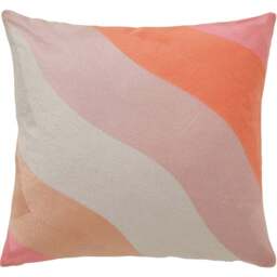 Yvonne Ellen Multicolour Signature Stripe Cushion 45 x 45cm - Wilko