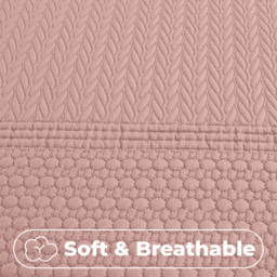 Velosso Single Pink Paloma Duvet Set - Wilko - thumbnail 4
