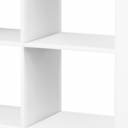 Costway 4 Shelf White Bookcase - Wilko - thumbnail 5