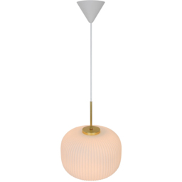 Nordlux Milford 30 2.0 Opal White Pendant Lamp - Size: 23.5 x 30 x 30cm - Wilko - thumbnail 3