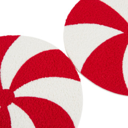 Set of 4 Candy Cane Placemats - Red - Candy Cane Lane - Wilko - thumbnail 5