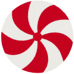 Set of 4 Candy Cane Placemats - Red - Candy Cane Lane - Wilko - thumbnail 4
