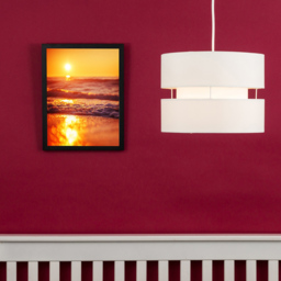 ValueLights Sophia 2-Tier Cream and White Small Ceiling Light Shade - Size: 26 x 19 x 26cm - Wilko - thumbnail 3