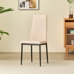 Indoor Living Colorado Emily 4 Seater Dining Set Champagne - Cream - Wilko - thumbnail 6