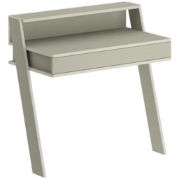 FWStyle Cowork Single Drawer Single Shelf Ash Green Wall Mounted Desk - Size: 91 x 94 x 50cm - Wilko - thumbnail 3