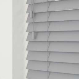 Caecus Real Wood String Venetian Blind Grey 180 x 120cm - Size: 120 x 180 x 5cm - Wilko - thumbnail 1