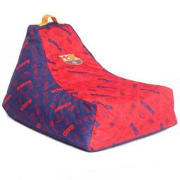 Kaikoo Barcelona Blue and Red Print Kids Tripod Chair - Size: 60  x 74  x 50cm - multi - Wilko - thumbnail 3