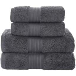 Deyongs Bliss Pima Carbon Bath Towel - Size: 70 x 127cm - Grey - Wilko