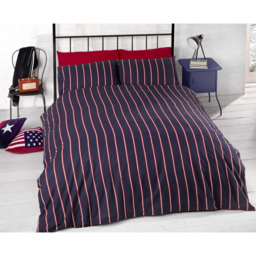 Rapport Home Don't Wake Me Up Double Navy Duvet Cover Set - Cream - Wilko - thumbnail 4