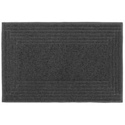 JVL Grey Border Mud Grabb Scraper Doormat 40 x 60cm - JVL Homewares - Wilko