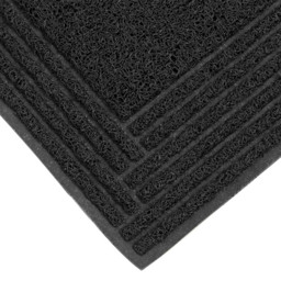 JVL Grey Border Mud Grabb Scraper Doormat 40 x 60cm - JVL Homewares - Wilko - thumbnail 4