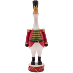 The Seasonal Gift Co Christmas Duck Figurine Decoration 31cm - Size: 31 x 10 x 9cm - Red - The Seasonal Gift Co. - Wilko - thumbnail 4