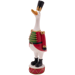 The Seasonal Gift Co Christmas Duck Figurine Decoration 31cm - Size: 31 x 10 x 9cm - Red - The Seasonal Gift Co. - Wilko - thumbnail 1
