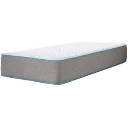 Starlight Beds European Small Single Bubble Hybrid Memory Foam Layer Spring Mattress - Grey - Wilko