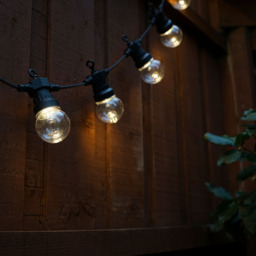 ValueLight Maritta Black Outdoor String Festoon Light Set of 10 - Size: 14 x 636 x 12cm - ValueLights - Wilko - thumbnail 4