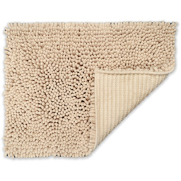 Allure Bath Fashions Jumbo Luxury Stone Deep Pile Non-Slip Bobble Bath Mat 50 x 70cm - Brown - Wilko - thumbnail 4