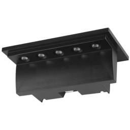 Ener-J Solar Decking Garden Lights 6000K+Blue 2 Pack - Size: 25 x 15 x 10cm - Black - Wilko