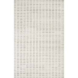 Desire Rugs Mabel Stone Grid Design Rug 120 x 170cm - Size: 170 x 120 x 1.3cm - Grey - Wilko