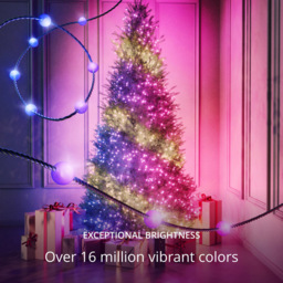 Twinkly 200 RGB Pearl Shaped LED Smart Green Cable USB String Light 12m - Size: 12 x 5.6 x 18cm - Wilko - thumbnail 5