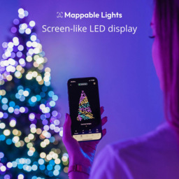 Twinkly 200 RGB Pearl Shaped LED Smart Green Cable USB String Light 12m - Size: 12 x 5.6 x 18cm - Wilko - thumbnail 6
