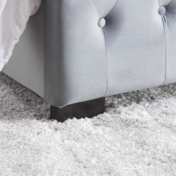 Marquis King Size Grey Velvet Bed Frame - Birlea - Wilko - thumbnail 6