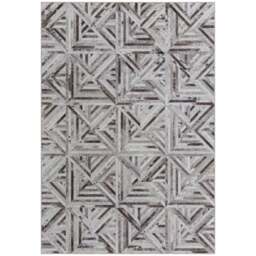 HOMCOM Brown Chenille Non-Slip Rug 230 x 160cm - Size: 12 x 32 x 44cm - Wilko - thumbnail 1