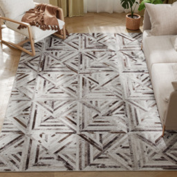 HOMCOM Brown Chenille Non-Slip Rug 230 x 160cm - Size: 12 x 32 x 44cm - Wilko - thumbnail 5