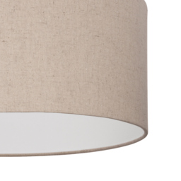 EGLO Feniglia Beige Linen Ceiling Light - Size: 24 x 47.5 x 24cm - black - Wilko - thumbnail 4
