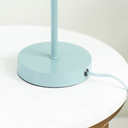 ValueLights Akira Blue Pleated Shade LED Table Lamp - Size: 48.5 x 34.5 x 34.5cm - Wilko - thumbnail 5