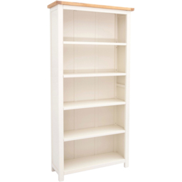 Maggiori 5 Shelf Off White Bookcase - Wilko - thumbnail 4