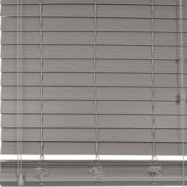 Venetian Ashwood Grey Oak Blind 180cm - Wilko