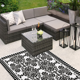 Home Garden Direct Mercury Jupiter Outdoor Rug 160 x 230cm - Multi - Wilko - thumbnail 3