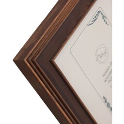 Haldon Wooden Frame Brown 8 x 6in - Wilko - thumbnail 5