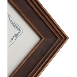 Haldon Wooden Frame Brown 8 x 6in - Wilko - thumbnail 4