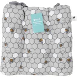 Honeycomb Seat Pad - Grey - Wilko