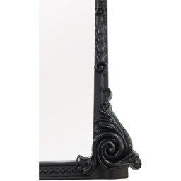 Ornate Beaded Mirror - Black - Wilko - thumbnail 4