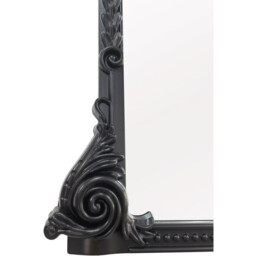 Ornate Beaded Mirror - Black - Wilko - thumbnail 5