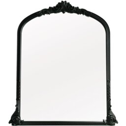 Ornate Beaded Mirror - Black - Wilko - thumbnail 1