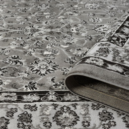 Desire Rugs Obsidian Grey Classical Traditional Rug 160 x 230cm - Size: 230 x 160 x 0.8cm - Wilko - thumbnail 5