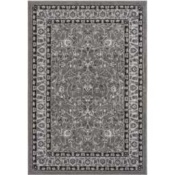 Desire Rugs Obsidian Grey Classical Traditional Rug 160 x 230cm - Size: 230 x 160 x 0.8cm - Wilko - thumbnail 1