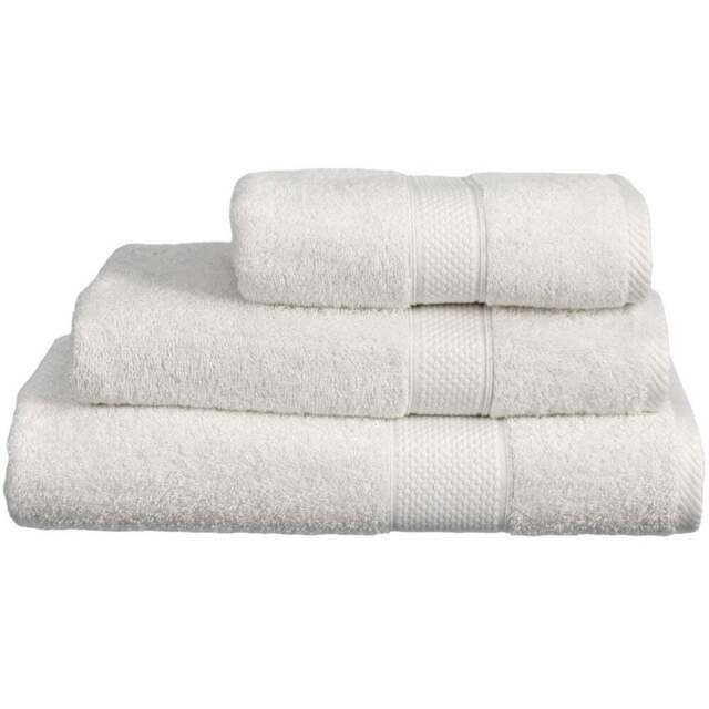 Imperial Hotel Quality White Combed Cotton Turkish Bath Mat - Size: 50 x 80 x 4cm - Wilko - image 1