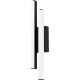 EGLO Sesimba1 LED Black Exterior Wall Light - Size: 10.0 x 6.0 x 49.5cm - Wilko - thumbnail 1