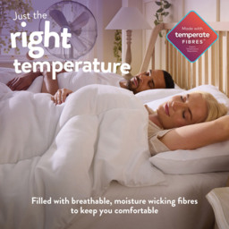 Slumberdown Double White Climate Control Duvet 10.5 Tog - Wilko - thumbnail 3
