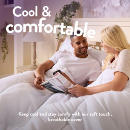 Slumberdown Double White Climate Control Duvet 10.5 Tog - Wilko - thumbnail 4