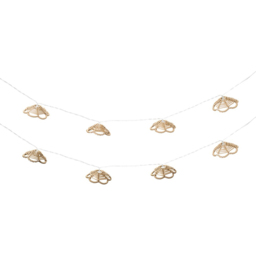 ValueLights Rattan Flower Battery Operated Outdoor Garden String Light 10 Pack - Size: 6.3 x 238 x 6.3cm - Yellow - Wilko - thumbnail 3