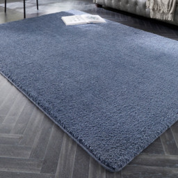 My Luxe Smoke Blue Rug 160 x 230cm - Size: 160 x 230 x 6cm - Wilko - thumbnail 3